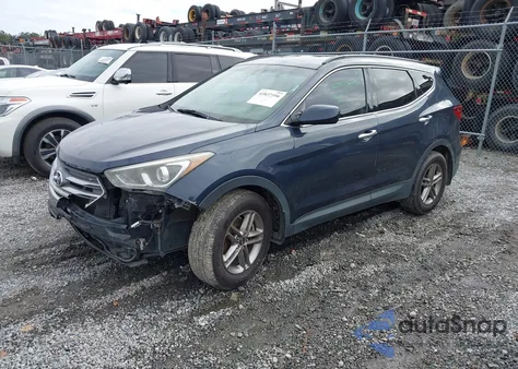 2017 Hyundai Santa Fe Sport 2.4L from USA, damaged, VIN 5NMZU3LB3HH006395